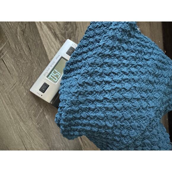 Dolan Anthro Left Coast Collection Blue Textured Knit Duster Cardigan Small - Picture 4 of 9